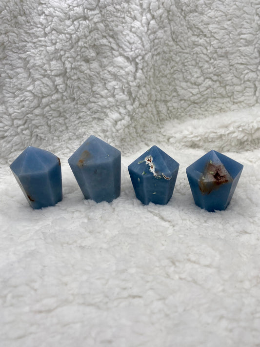 Chunky Angelite Points