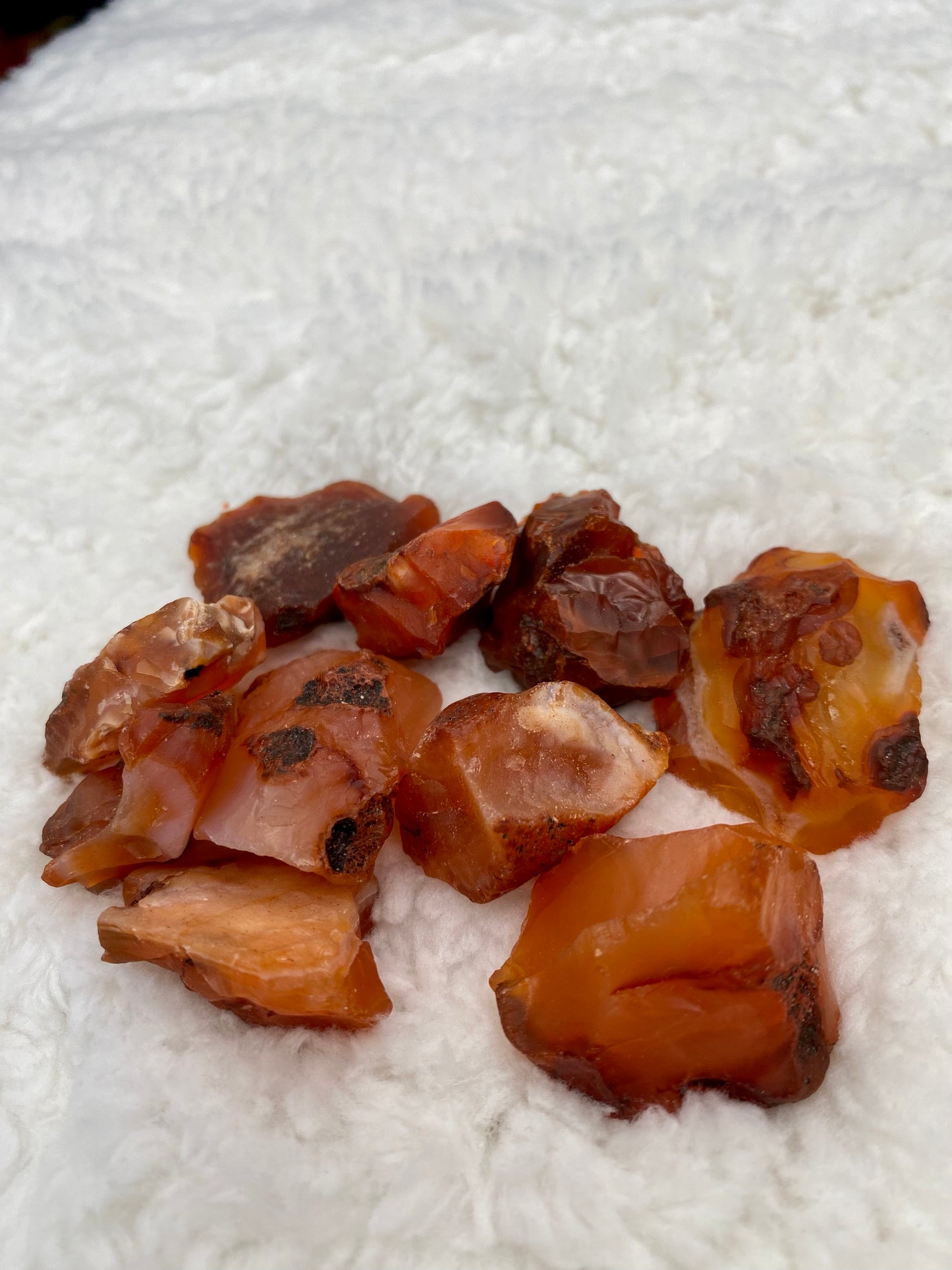 Raw Carnelian