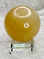 Honey Calcite Sphere