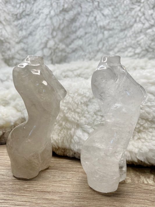 Clear Quartz Goddess Body